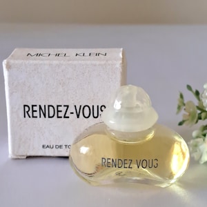 Rendez-vous by Michel Klein Vintage Edt, miniature 3.5 ml with box