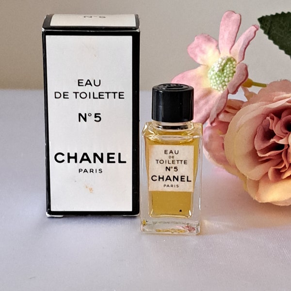 Chanel n5  Edt profumo vintage  , miniatura 4,5 ml con scatola
