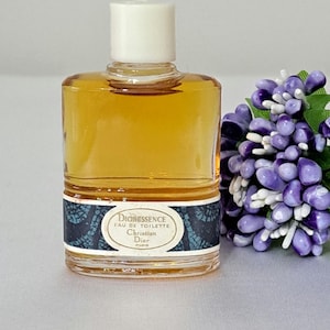 Dioressence Dior Edt vintage, miniature vintage perfume 10 ml without box