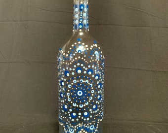 Mandala Bottles Etsy mandala bottles etsy