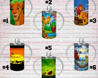 Flip Top BPA Free Simba Timon Pumbaa Tupperware Lion King 16oz Tumbler Bottle Flip Top BPA Free Simba Timon Pumbaa Tupperware Lion King 16oz Tumbler Bottle