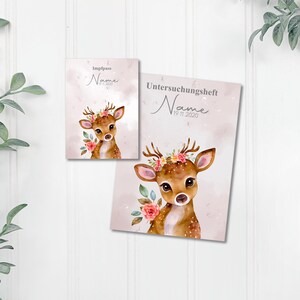 U Heft und Impfpass Hülle - Personalisierte Babygeschenke - Geschenkideen zur Geburt - Impfpass Hülle - U Heft Hülle - für Kinder