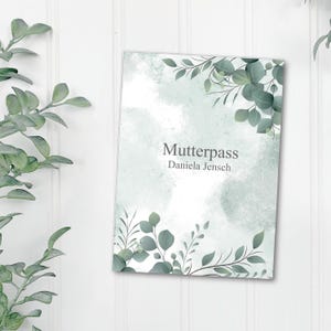 Mutterpasshülle - Geschenke für werdende Mama - Geschenk zur Schwangerschaft - personalisierte Geschenke für Mama - Mutterpass Hülle