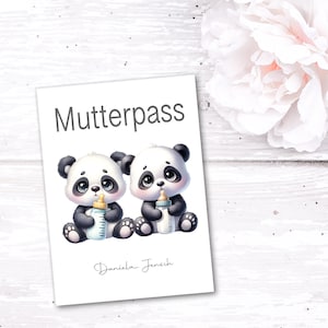Mutterpasshülle - Geschenke für werdende Mama - Geschenk zur Schwangerschaft - personalisierte Geschenke für Mama - Mutterpass Hülle