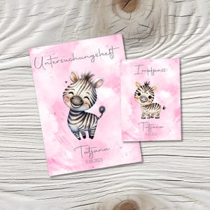 U Heft und Impfpass Hülle - Personalisierte Babygeschenke - Geschenkideen zur Geburt - Impfpass Hülle - U Heft Hülle - für Kinder