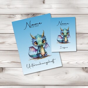 U Heft und Impfpass Hülle - Personalisierte Babygeschenke - Geschenkideen zur Geburt - Impfpass Hülle - U Heft Hülle - für Kinder