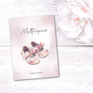 Mutterpasshülle - Geschenke für werdende Mama - Geschenk zur Schwangerschaft - personalisierte Geschenke für Mama - Mutterpass Hülle