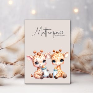 Mutterpasshülle - Geschenke für werdende Mama - Geschenk zur Schwangerschaft - personalisierte Geschenke für Mama - Mutterpass Hülle