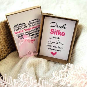 Abschiedsgeschenk für Tagesmutter - Geschenk für Tagesmutter - Personalisierte Geschenke Tagesmutter - Personalisierte Geschenkbox