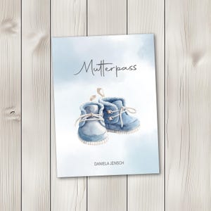Mutterpasshülle - Geschenke für werdende Mama - Geschenk zur Schwangerschaft - personalisierte Geschenke für Mama - Mutterpass Hülle