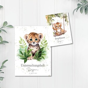 U Heft und Impfpass Hülle - Personalisierte Babygeschenke - Geschenkideen zur Geburt - Impfpass Hülle - U Heft Hülle - für Kinder