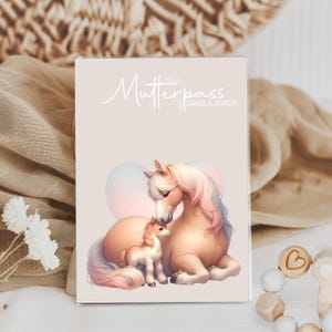 Mutterpasshülle - Geschenke für werdende Mama - Geschenk zur Schwangerschaft - personalisierte Geschenke für Mama - Mutterpass Hülle