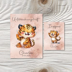 U Heft und Impfpass Hülle - Personalisierte Babygeschenke - Geschenkideen zur Geburt - Impfpass Hülle - U Heft Hülle - für Kinder