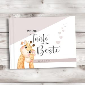 My Aunt is the Best - Baby Album - Photo Album - Photo Book - Memory Album - Gift Idea - Best Aunt in the World