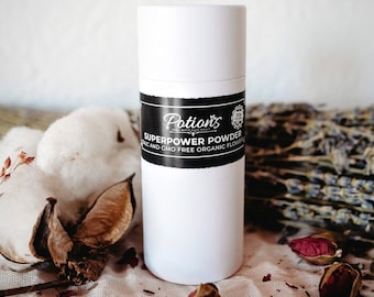 Body Powder, Baby Powder, Talc Free Powder, Herbal Powder, Organic Body Powder, Organic Baby Powder, GMO-Free Powder, Baby Shower, Gift