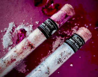 Organic Lavender Foaming Bath Salts, Calming Foot Soak, Mineral Bath  Bubbles