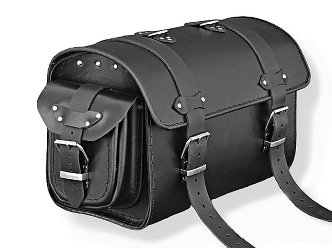 Motorcycle Trike Leather Bag Case Pannier Saddlebag 18L Etsy