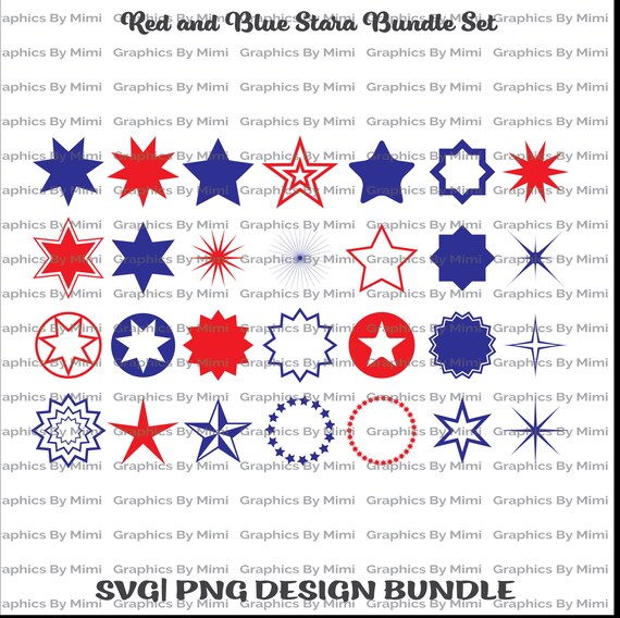 Patriotic Svg Stars Svg Patriotic Png Stars Png 2nd - Etsy