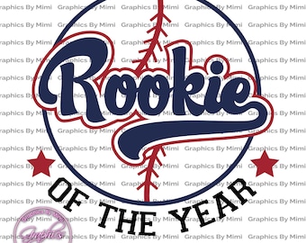 Rookie Of The Svg, Year Svg, Rookie Of The Png, Year Png, Little Slugger, Turning One, Baseball Theme Party, 1st Birthday, Baseball Birthday