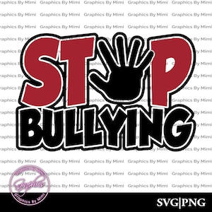 Stop Bullying Svg, Stop Bullying Png, Anti Bullying, Anti Bullying Svg ...