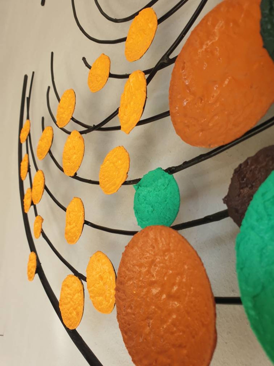 Large Luxury Wall Sculpture Abstract Metal Wall Decor Etsy