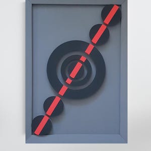 Geometric Wood Wall Art: 3D Abstract Wooden Painting