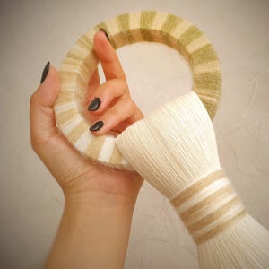 Boho Wandbehang: Großer Makramee Wandbehang