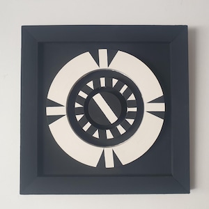 Geometric Wooden Wall Art: 3D Abstract Wood Decor