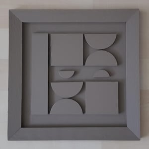 Geometric wooden wall art, 3d wall art, Wooden triangles, house design, wooden sculpture, modern wall sculpture. 3D abstract wood wall art