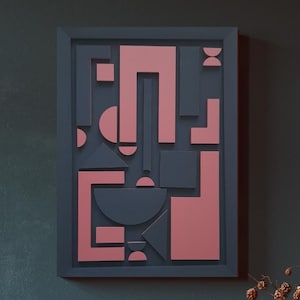 Geometric wooden wall art.3d wall art, Wooden triangles, house design, wooden sculpture, modern wall sculpture. 3D abstract wood wall art