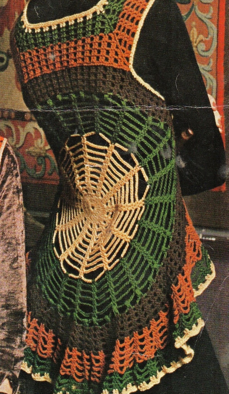 Vintage Crochet Pattern Pdf Digital Download Spider  Etsy