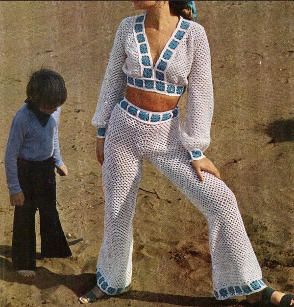 Vintage Crochet Top Pattern Crochet Victorian Shirt Pattern Etsy Canada