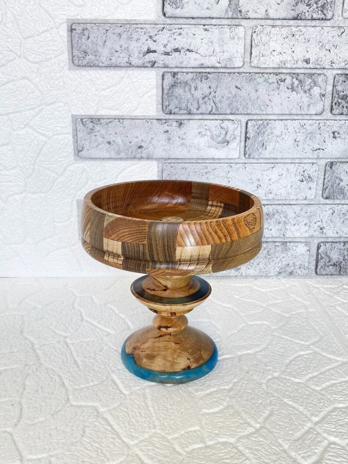 New life epoxy vase made of wood and epoxy resin Etsy