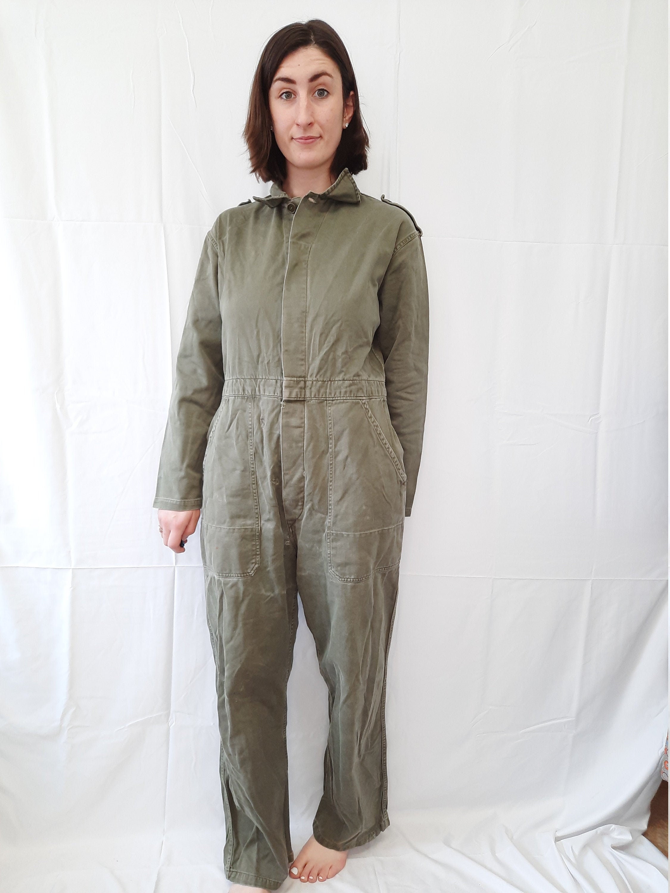 Military Green kl52 Coveralls Etsy Ireland