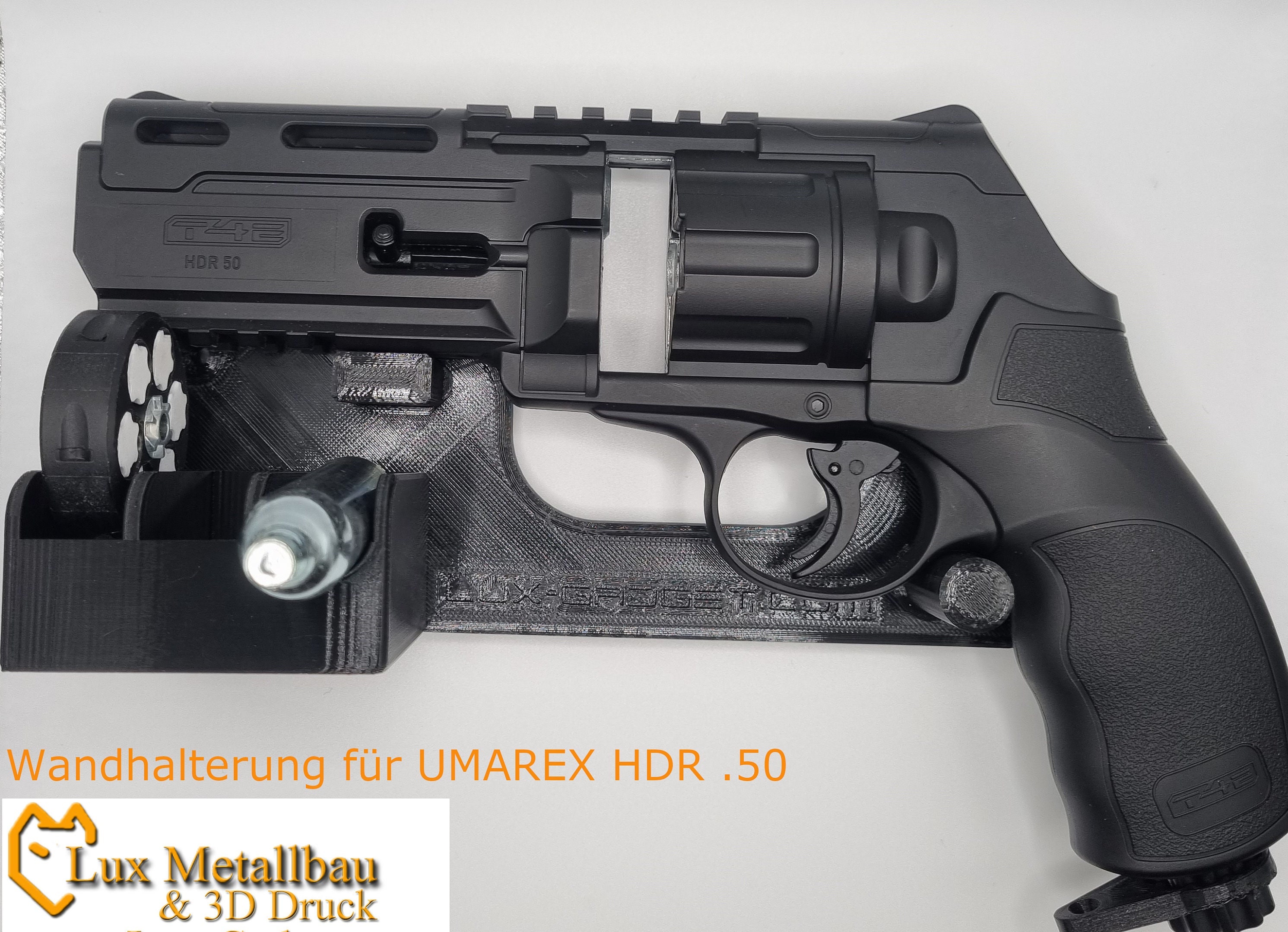 Wall Mount for UMAREX T4E HDR50 Revolver 