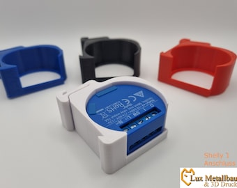 Shelly 1 DIN rail mount DIN rail mount