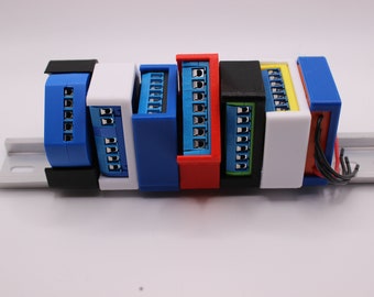 Shelly PLUS i4 / 1PM Gen4 DIN rail mount DIN rail mount