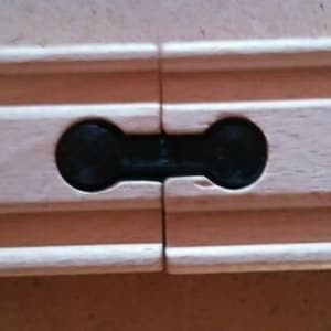 Universal Holzschiene Holzschienen Eisenbahn Verbinder Adapter