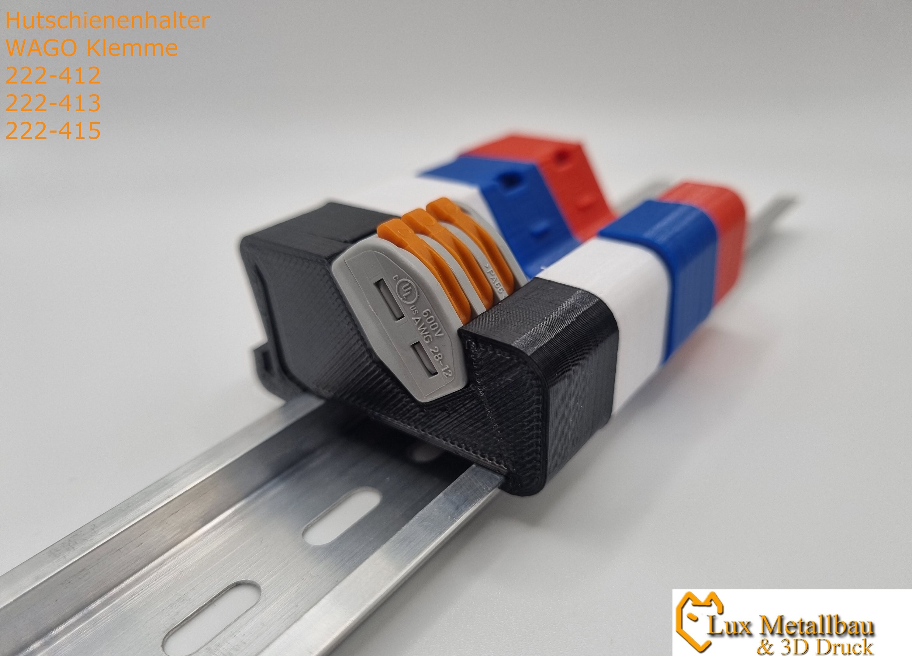 Dadi Leva Elettrici Wago Confezione Da 50 Dadi A Leva Wago 222-412 - 2 Poli, Per Connessioni Elettriche Sicure Morsetti Wago 2 Poli - Foto 3