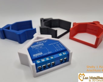 Shelly 1 PLUS DIN rail mount DIN rail mount