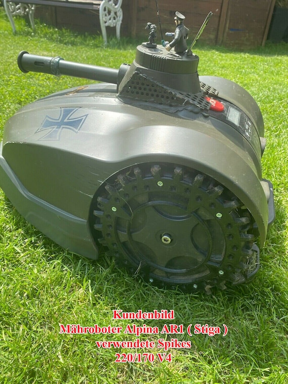 Wr 150 Lawnmower Spikes Robot Stainless Steel Worx Landroid 