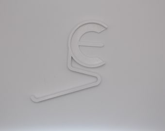 Securing clip for Geberit flush plate