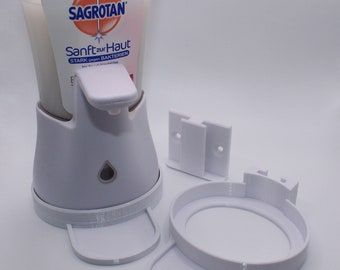 Removable wall mount for Dettol Sagrotan No Touch soap dispenser