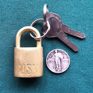 Vintage Military Padlock - Etsy