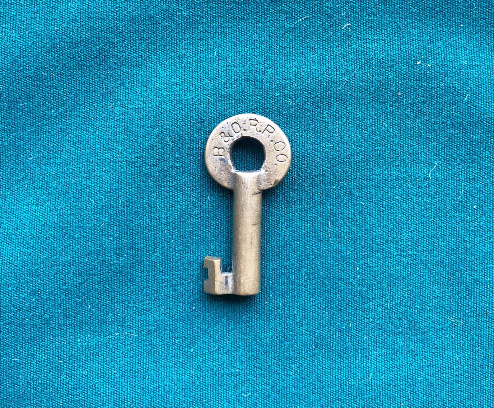 Baltimore & Ohio Railroad Brass Barrel Switch Key Etsy
