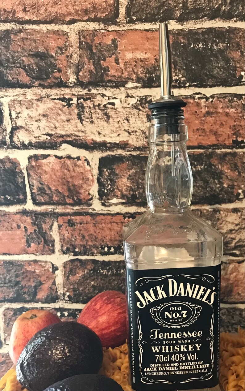 Jack Daniels DRESSING Pourer Oil Vinaigrette Waterproofed Silver