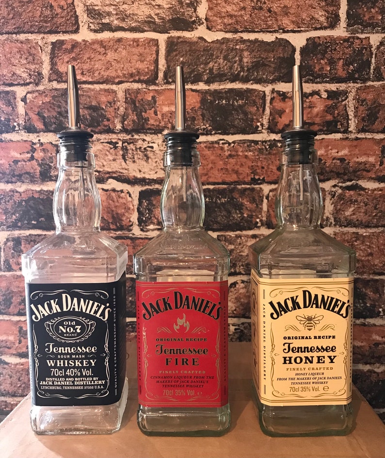 Jack Daniels DRESSING Pourer Oil Vinaigrette Waterproofed Silver