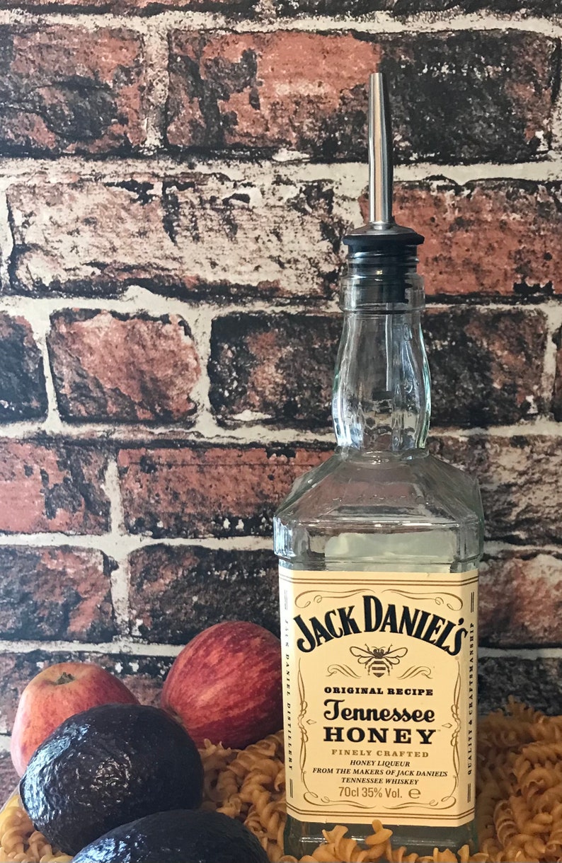 Jack Daniels DRESSING Pourer Oil Vinaigrette Waterproofed Silver