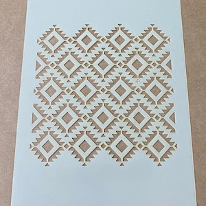 Mylar Schablone, Azteken, Laser Cut, Wandkunst, Airbrush, Malerei, Handwerk