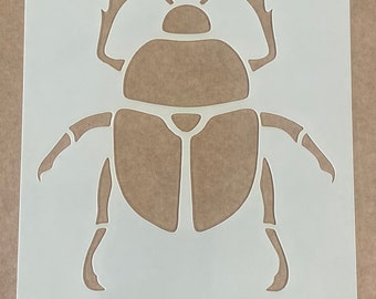 Mylar Stencil, Beetle, Airbrushing, Wall Art, Painting, Craft